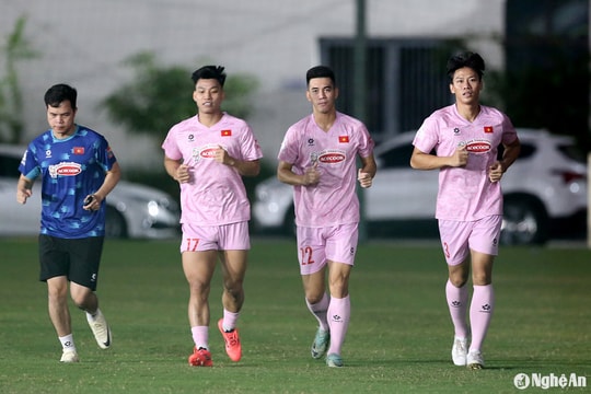 Tuyển Việt Nam tiếp tục thiếu vắng lực lượng trong buổi tập thứ 2