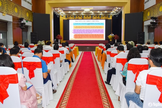 Nghệ An bồi dưỡng, cập nhật kiến thức, kỹ năng về công tác Thi đua, khen thưởng năm 2024