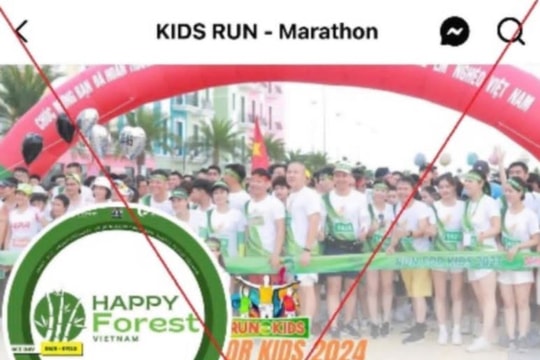 Cảnh báo chiêu lừa tiền tỷ khi đăng ký tham gia 'giải chạy' qua mạng