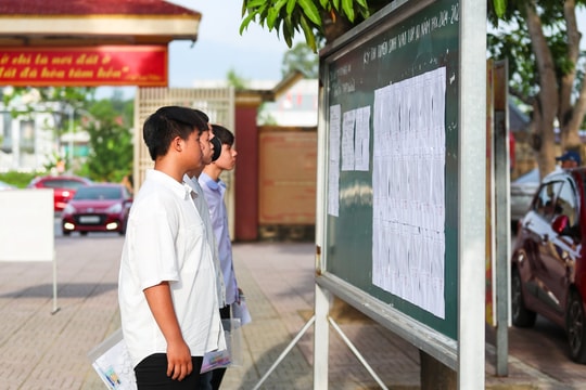 Nghệ An công bố danh sách các trường tuyển NV2, NV3 vào lớp 10