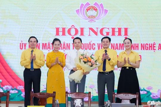 Đồng chí Phan Sỹ Cường được hiệp thương cử giữ chức danh Phó Chủ tịch Ủy ban MTTQ tỉnh Nghệ An