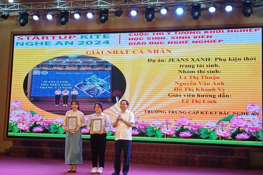 Kỳ vọng từ dự án khởi nghiệp của học sinh trường nghề ở Nghệ An