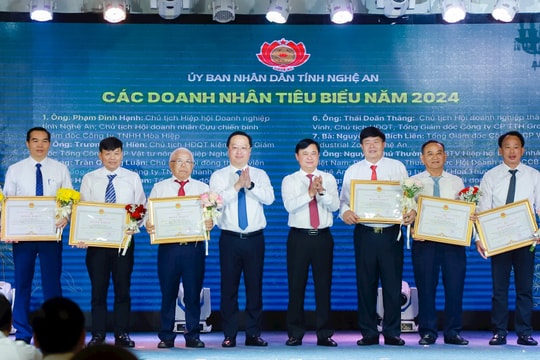 Nghệ An tổ chức Lễ kỷ niệm 20 năm Ngày Doanh nhân Việt Nam