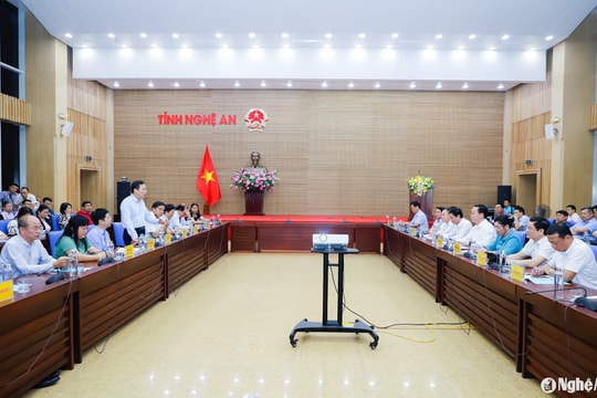 UBND tỉnh Nghệ An làm việc với Bộ Y tế và Bệnh viện Bạch Mai