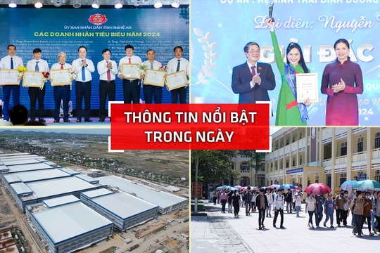 Nghệ An: Thông tin nổi bật ngày 12/10