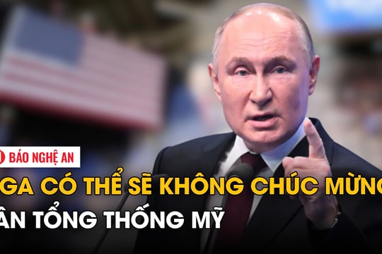 Nga có thể sẽ không chúc mừng tân tổng thống Mỹ