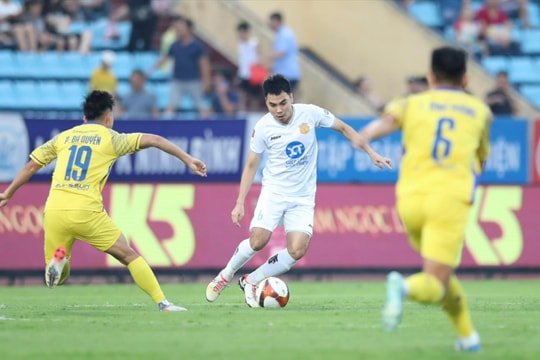 Những con số thống kê cặp đấu Thép Xanh Nam Định và Sông Lam Nghệ An