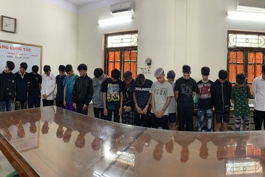 Tạm giữ 9 đối tượng hỗn chiến, làm bị thương người đi đường