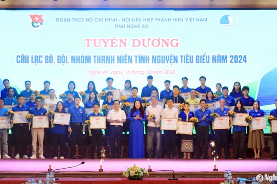 Nghệ An tổng kết 25 năm Chiến dịch Thanh niên tình nguyện Hè