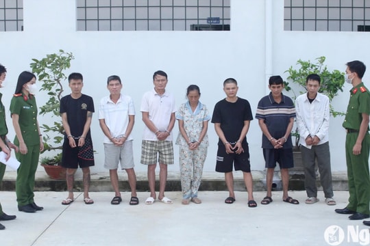 Triệt xóa đường dây lợi dụng bệnh viện làm địa điểm giao dịch mua bán trái phép chất ma túy ở Nghệ An