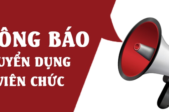 Bệnh viện Phổi Nghệ An thông báo tuyển dụng viên chức năm 2024