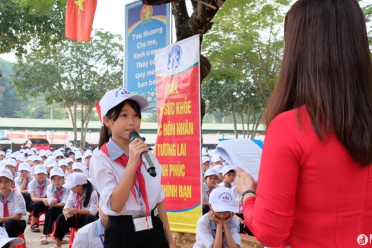 Chung tay vì tương lai trẻ em gái