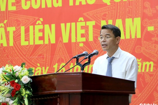 Tăng cường công tác tuyên truyền về quản lý biên giới trên đất liền Việt Nam - Lào