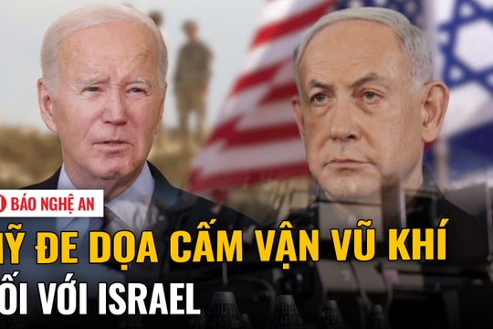 Mỹ đe doạ cấm vận vũ khí đối với Israel