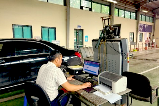 Nghệ An ban hành quy định về thủ tục đăng kiểm xe cơ giới