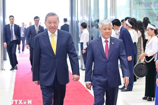 Lãnh đạo Đảng, Nhà nước dự Phiên khai mạc Đại hội X Mặt trận Tổ quốc Việt Nam