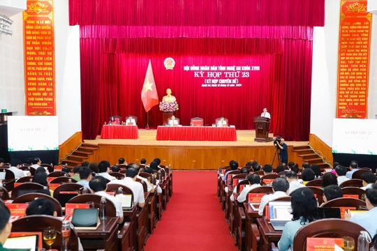 Nghệ An 'chốt' chính sách hỗ trợ cán bộ, công chức, người hoạt động không chuyên trách dôi dư do sáp nhập