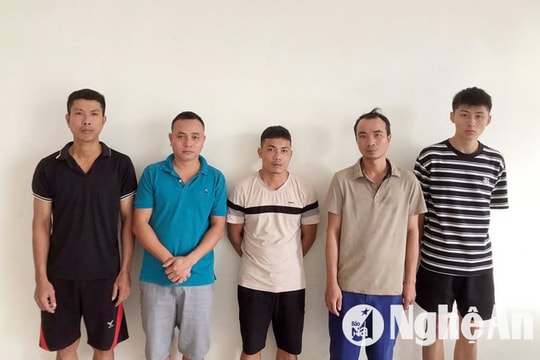 5 người ở Nghệ An bị tạm giữ hình sự vì đ ốt pháo trong đám cưới