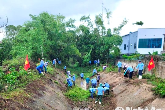 Khí thế ra quân làm thủy lợi ở Nghệ An