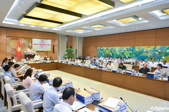 Ủy ban Pháp luật Quốc hội thẩm tra Đề án sắp xếp đơn vị hành chính cấp huyện, cấp xã của tỉnh Nghệ An