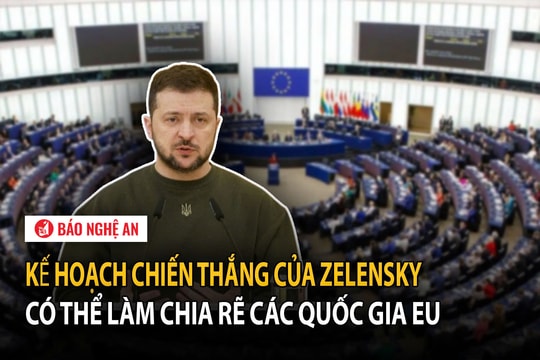 Kế hoạch chiến thắng của ông Zelensky có thể làm chia rẽ các quốc gia EU