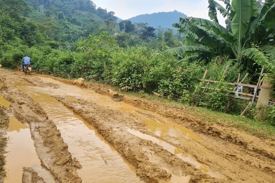 Gian nan đường giao thông thôn bản ở Nga My