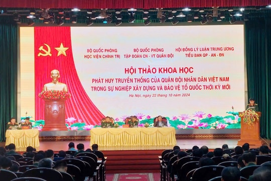Hội thảo khoa học kỷ niệm 80 năm ngày thành lập Quân đội nhân dân Việt Nam