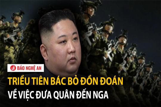 Triều Tiên bác bỏ đồn đoán về việc đưa quân đến Nga
