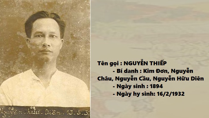 Đồng chí Nguyễn Thiếp - Bí thư Tỉnh ủy Hà Tĩnh năm 1930