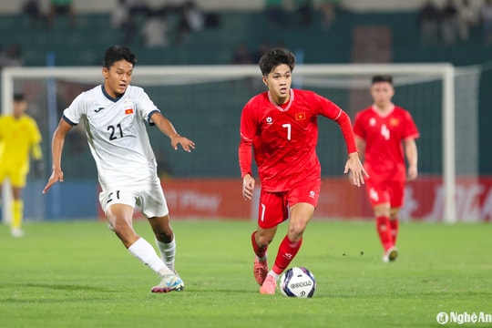 U17 Việt Nam hòa tiếc nuối trận ra quân vòng loại giải U17 châu Á