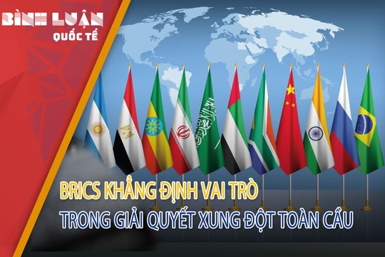 BRICS khẳng định vai trò trong giải quyết xung đột toàn cầu