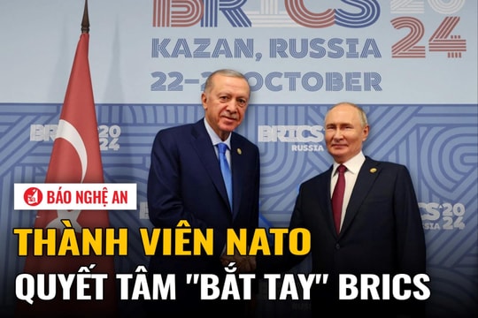Thành viên NATO quyết tâm 'bắt tay' BRICS