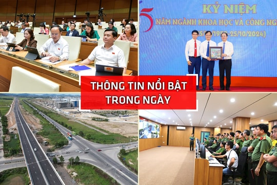 Nghệ An: Thông tin nổi bật ngày 25/10