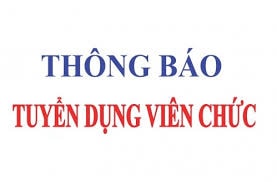 Ủy ban nhân dân huyện Tân Kỳ thông báo tiếp nhận, tuyển dụng