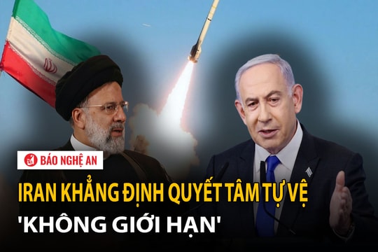 Iran khẳng định quyết tâm tự vệ 'không giới hạn'
