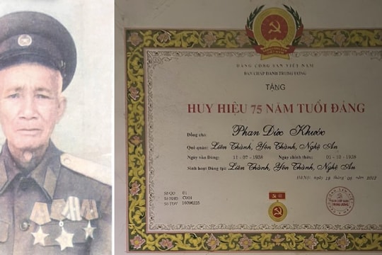 Đại tá Phan Đức Khước - người cán bộ lão thành được ươm mầm cách mạng từ 'Nghệ Tĩnh đỏ'