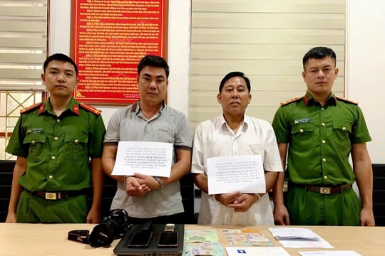 Hai đối tượng giả danh nhà báo, cưỡng đoạt tài sản của nhiều doanh nghiệp tại Nghệ An