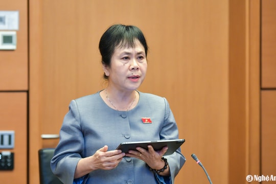 Đại biểu Quốc hội đoàn Nghệ An thảo luận về sửa đổi Luật Đầu tư công