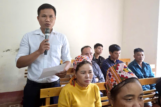 Đại biểu HĐND tỉnh Nghệ An tiếp xúc cử tri tại Tương Dương và Nghi Lộc