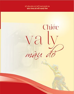 Chiếc va ly màu đỏ