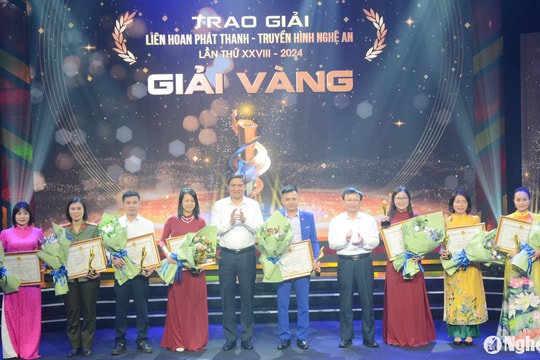 Bế mạc và trao giải Liên hoan Phát thanh - Truyền hình tỉnh Nghệ An lần thứ 28 năm 2024