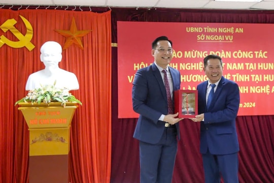 Trao đổi, tìm hiểu cơ hội hợp tác giữa Nghệ An và doanh nghiệp Hungary