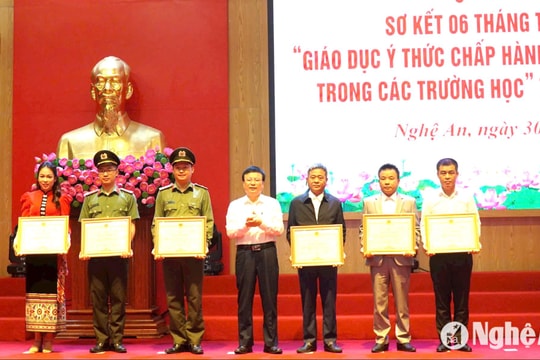 Phát huy hiệu quả mô hình "Giáo dục ý thức chấp hành pháp luật và kỹ năng sống trong trường học" tại Nghệ An