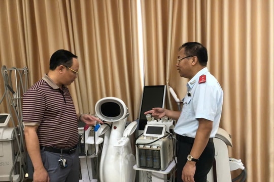 Hàng loạt cơ sở thẩm mỹ ở Nghệ An bị phạt tiền, đình chỉ hoạt động