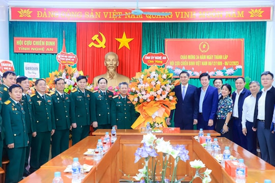 Nghệ An lan tỏa phong trào thi đua 'Cựu chiến binh gương mẫu'