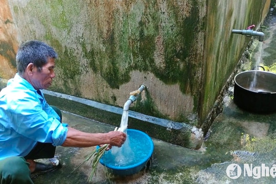 Giải 'bài toán' nước sạch cho người dân nông thôn ở Nghệ An