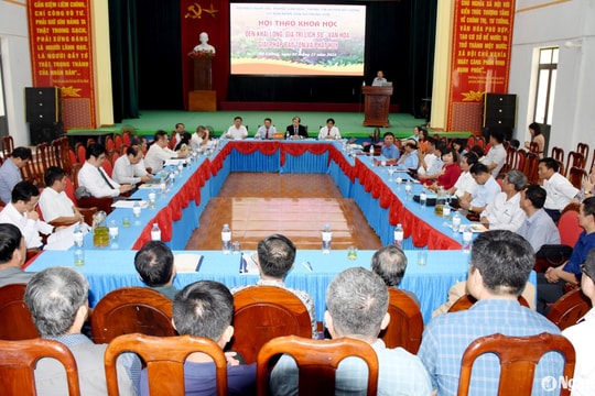 Hội thảo ‘Đền Khai Long – Giá trị lịch sử - văn hóa, giải pháp bảo tồn và phát huy’