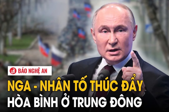 Nga - nhân tố thúc đẩy hòa bình ở Trung Đông?
