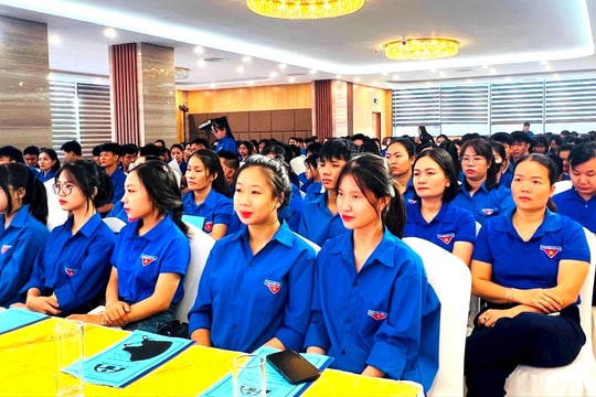 300 đoàn viên thanh niên được phổ biến văn bản pháp luật mới về trật tự ATGT đường bộ