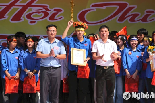 Hội thi Rung chuông vàng tìm hiểu sức khỏe sinh sản vị thành niên, thanh niên tại huyện Yên Thành